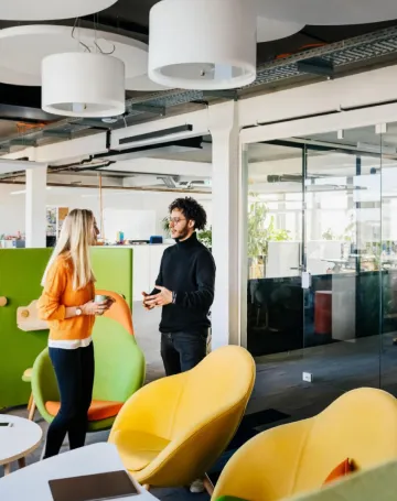 Modern studio workspace